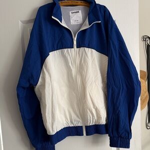 Garage Two-Tone Blue and White Windbreaker